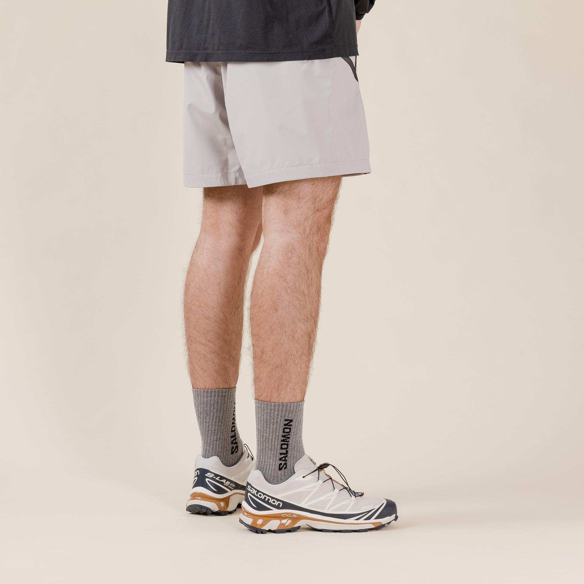 Welter Experiment - WSP001 Seam Sealed 3Layer Shorts - Grey "welter experiment stockists" "welter experiment uk" "welter experiment korea"