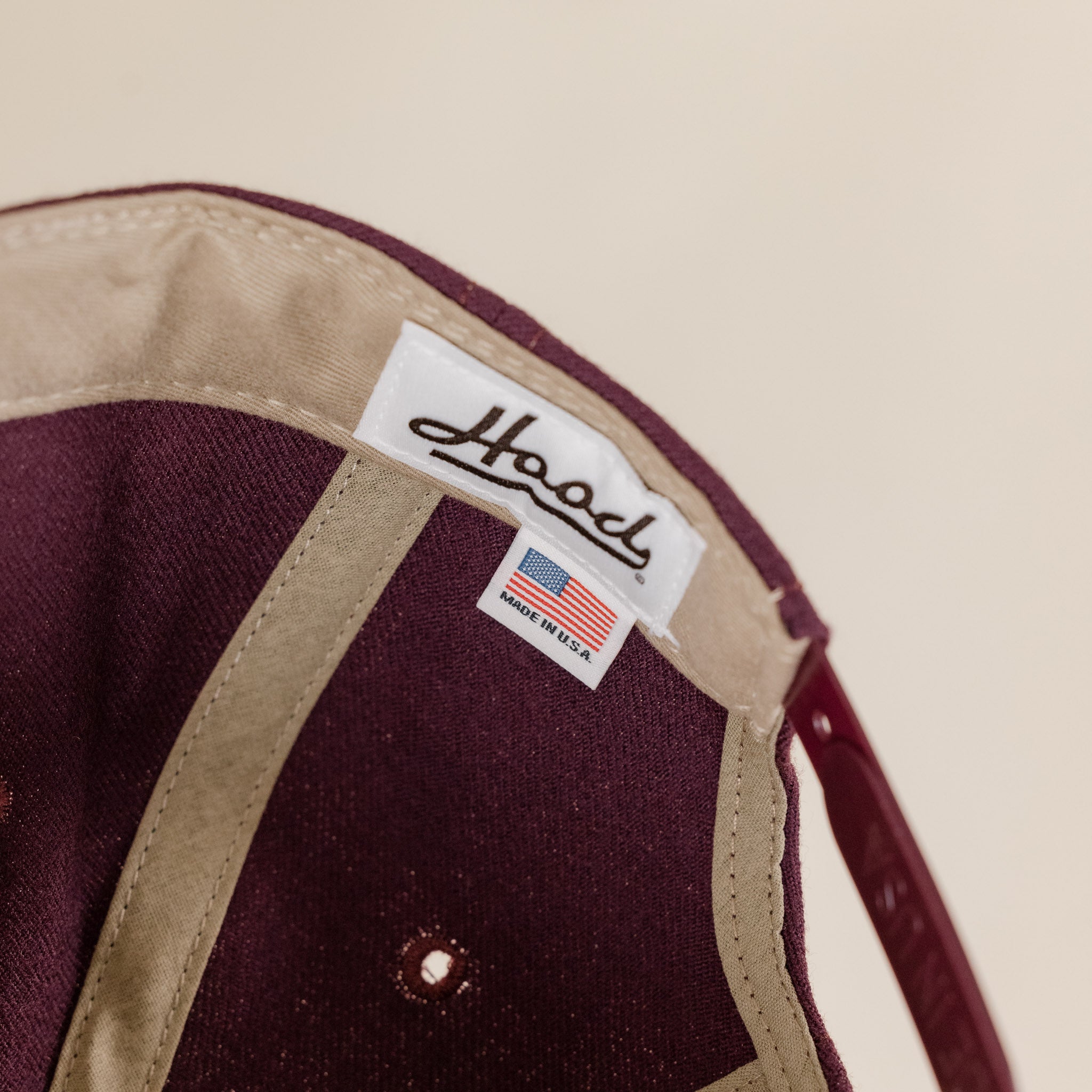 This Thing - 90s Athletic Cap - Burgundy Snapback