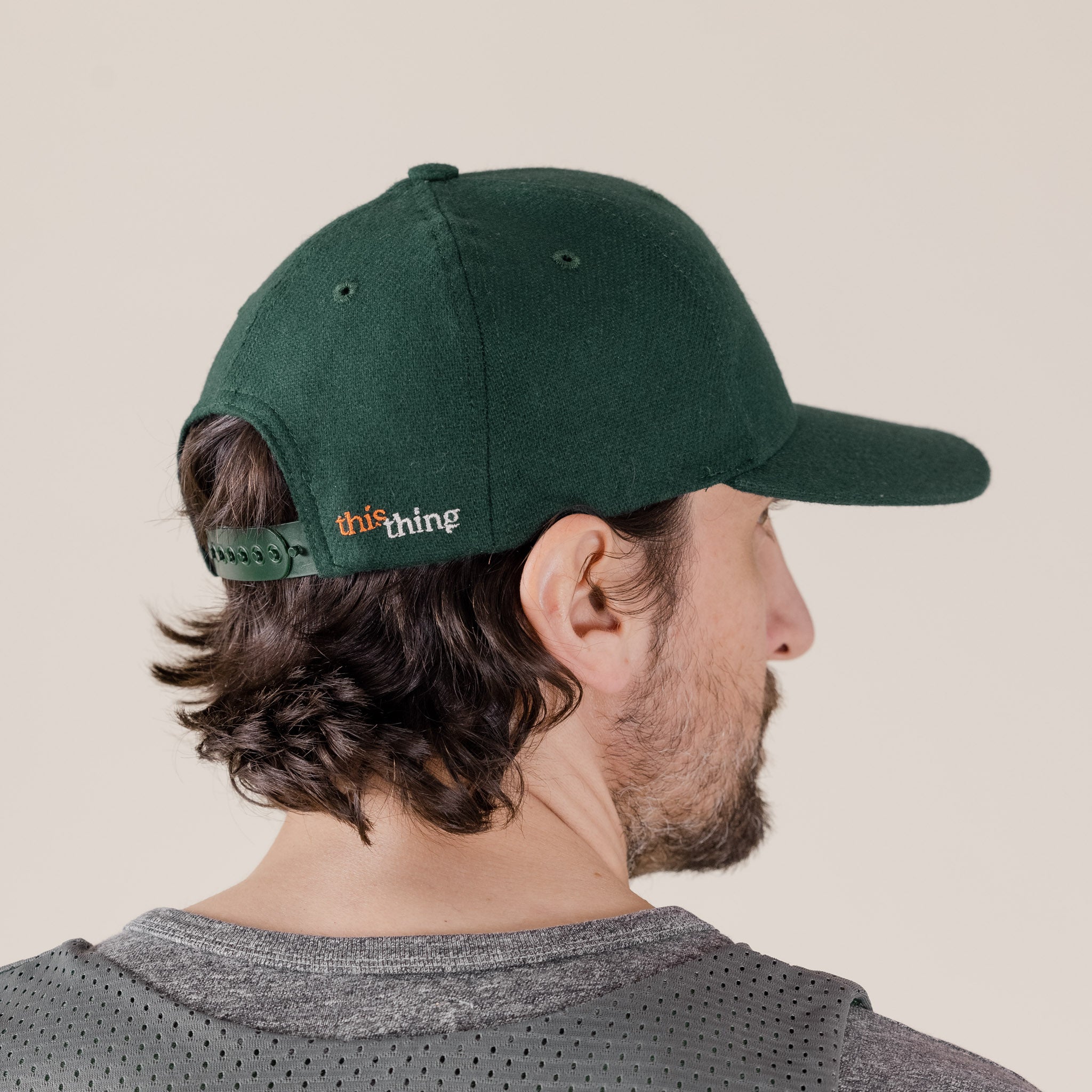 This Thing - 90s Athletic Cap - Forest Green